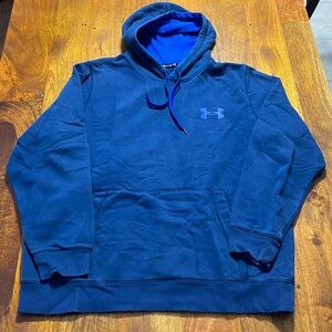 Men’s Under Armour Blue hoodie Sweatshirt Size XL